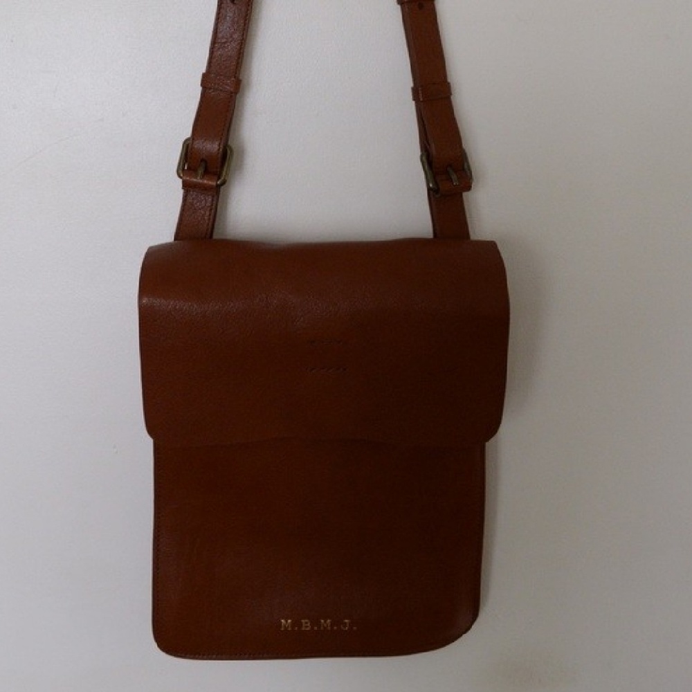 Marc by Marc Jacobs leather messenger/Satchel bag